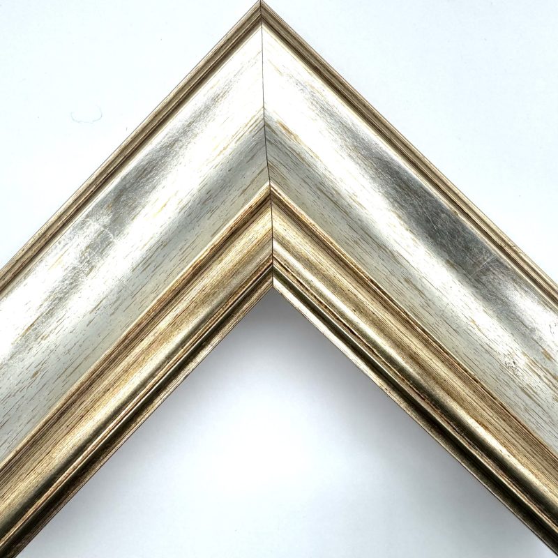 Cornice da tela oro foglia argento art. 006FAF