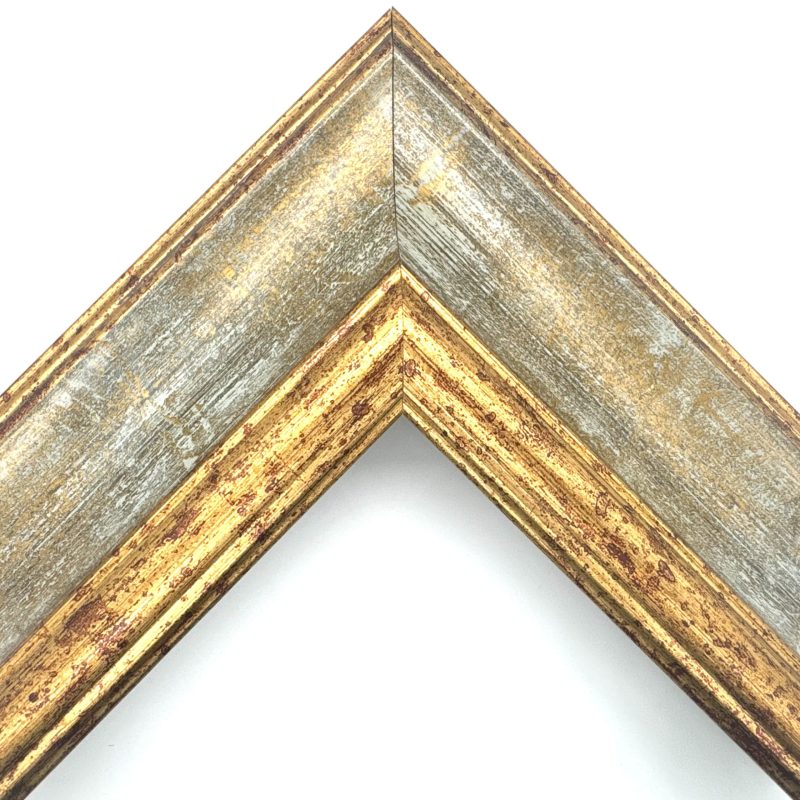 Cornice da tela pellicola avorio-oro art. 006FAVH