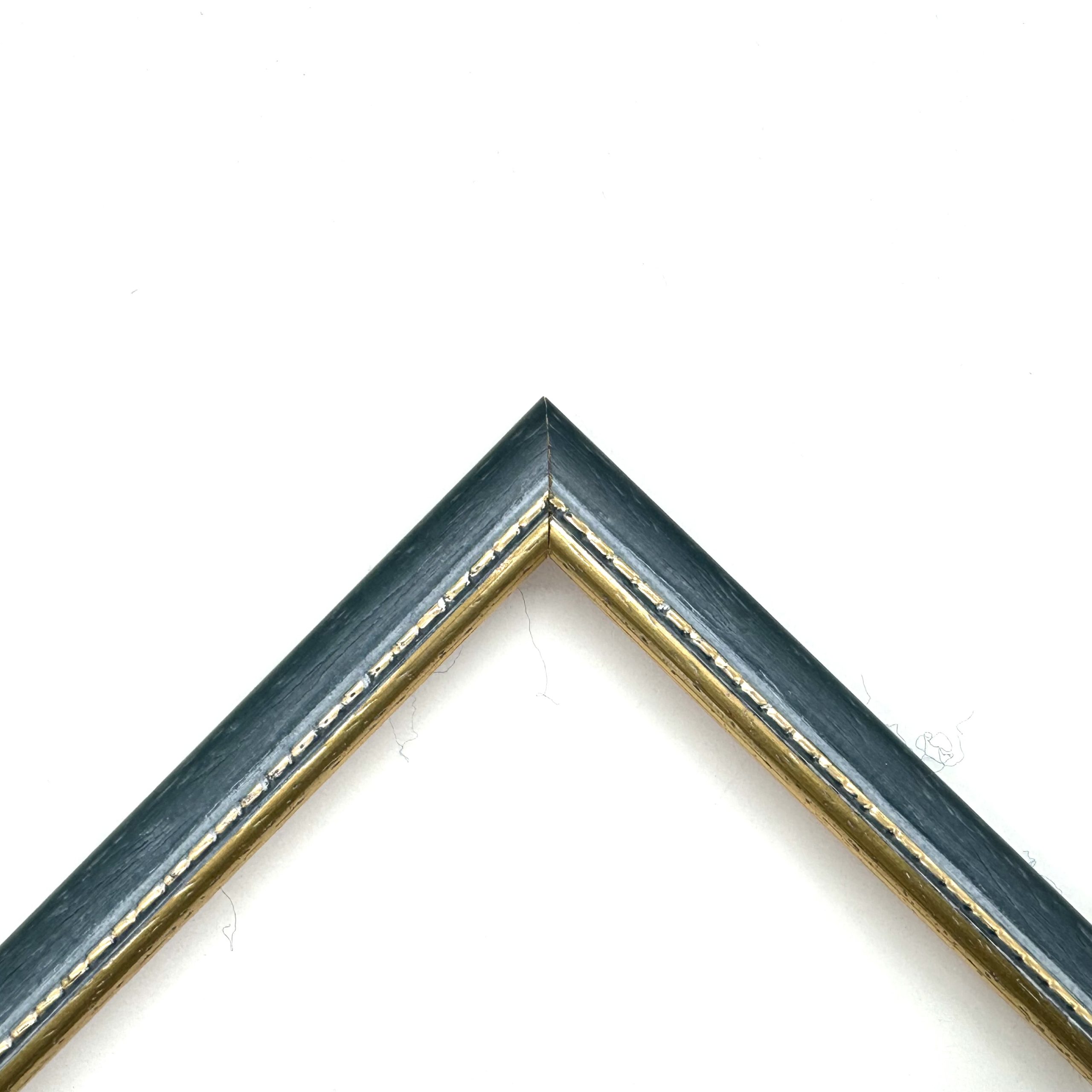 Cornice colorato oro macchina pastellato blu art. 050ABLU2CE