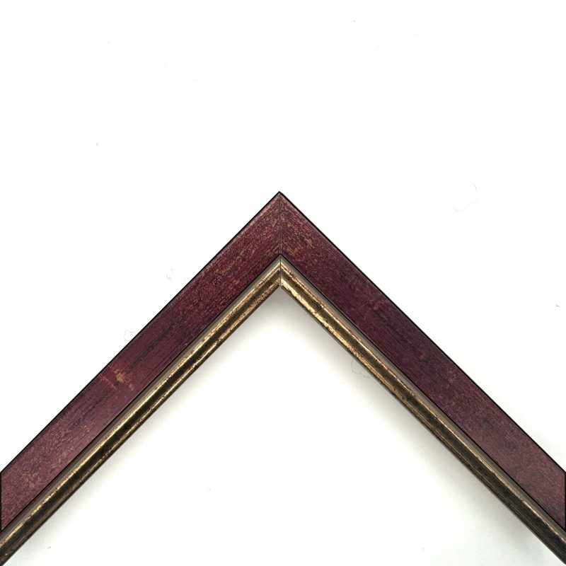 Cornice oro macchina filo oro rosso-oro art. 093RF33H