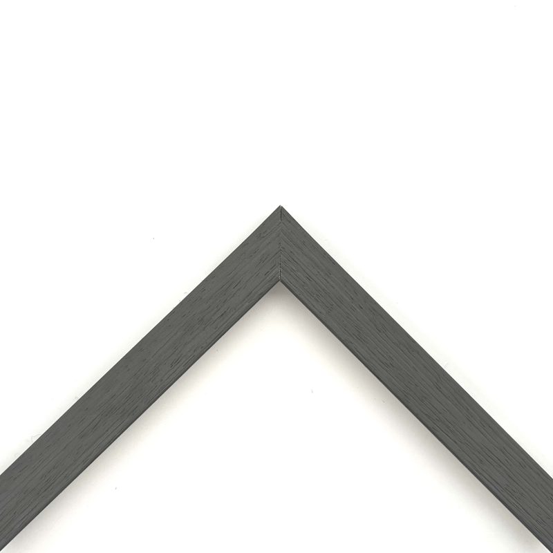 Cornice piatta colorato poro aperto stampato grigio art. 1318ST40AGRISK