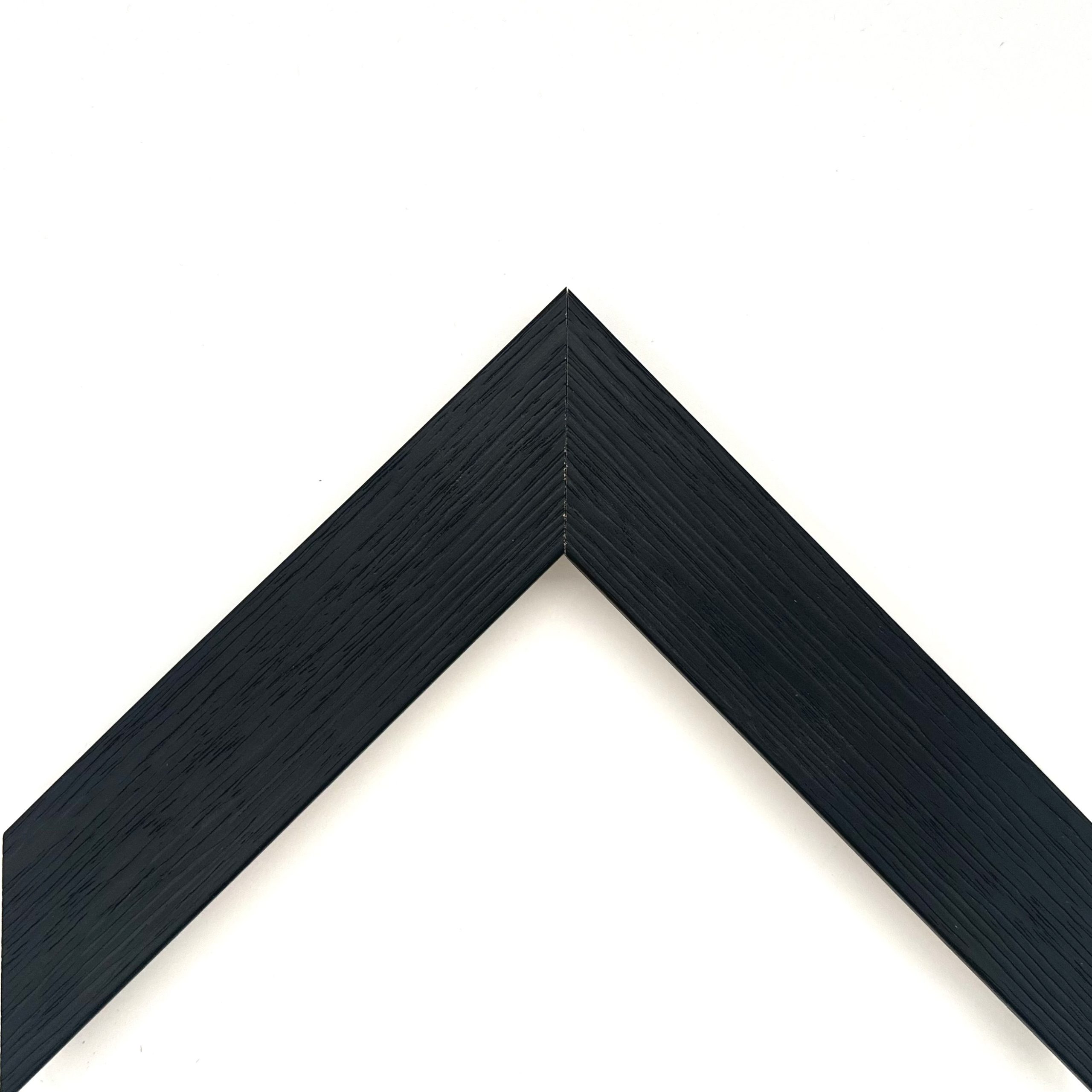 Black embossed texture open grain flat mouldings art. 1335ST40A474K