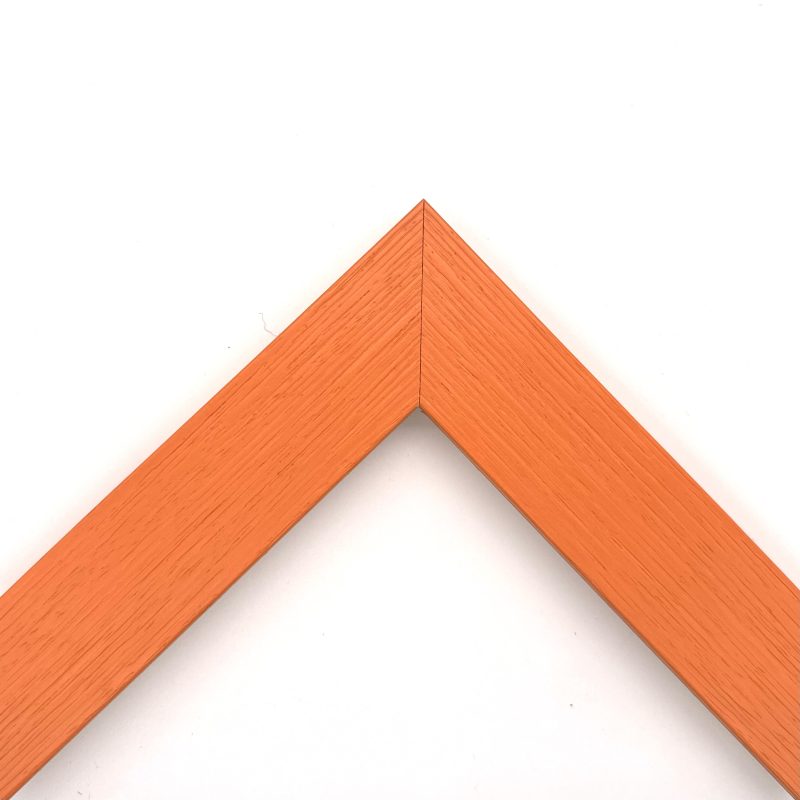 Cornice piatta colorato poro aperto stampato arancio art. 1335ST40AB627K