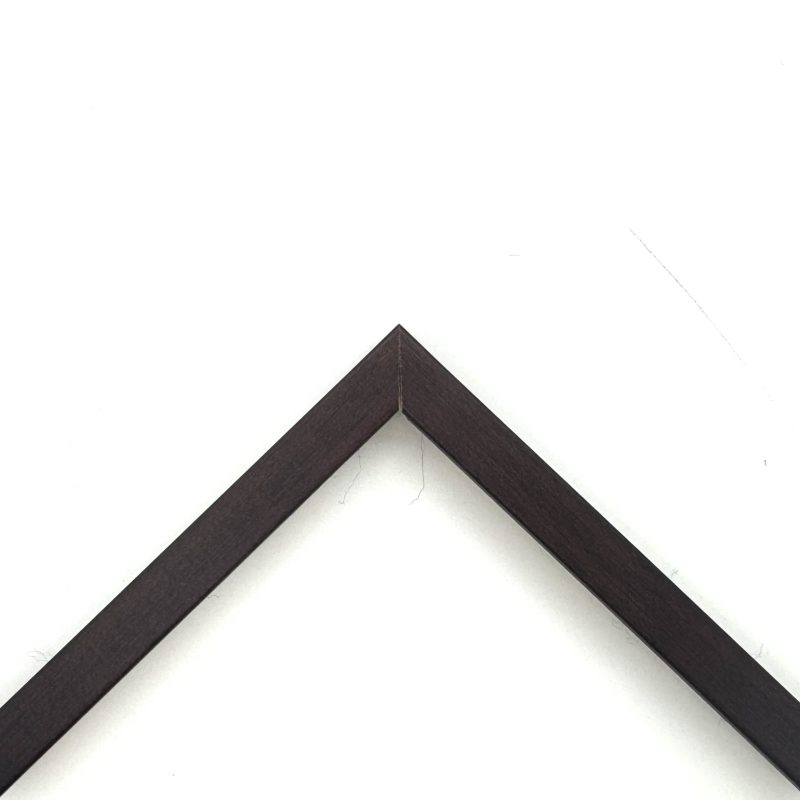 Cornice piatta  laccato opaco anilina noce  art. 1413B754OP