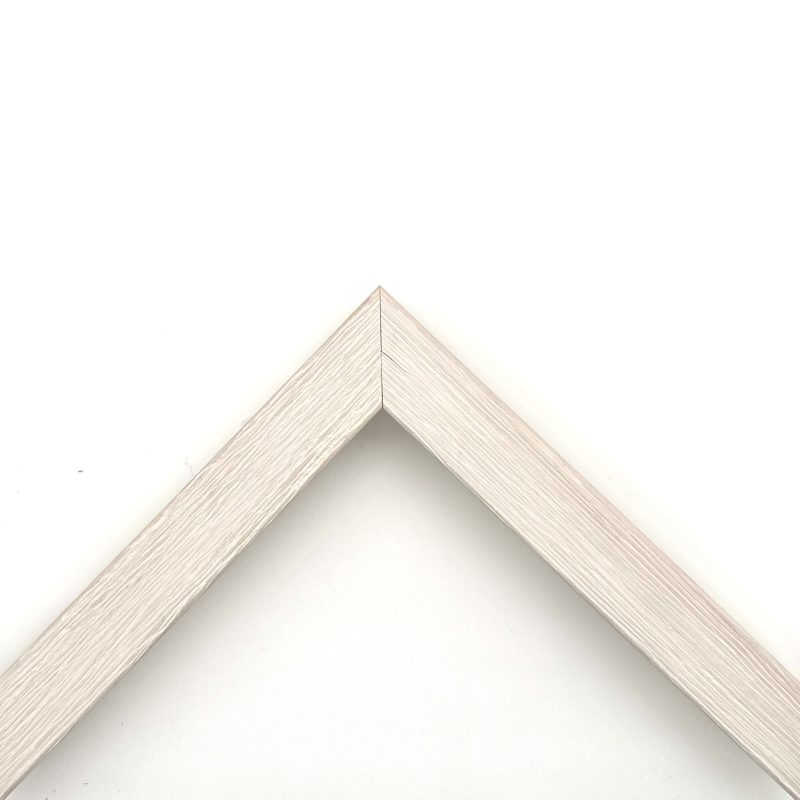 Cornice a cubotto colorato graffiata bianco art. 2020ALIMEDGR