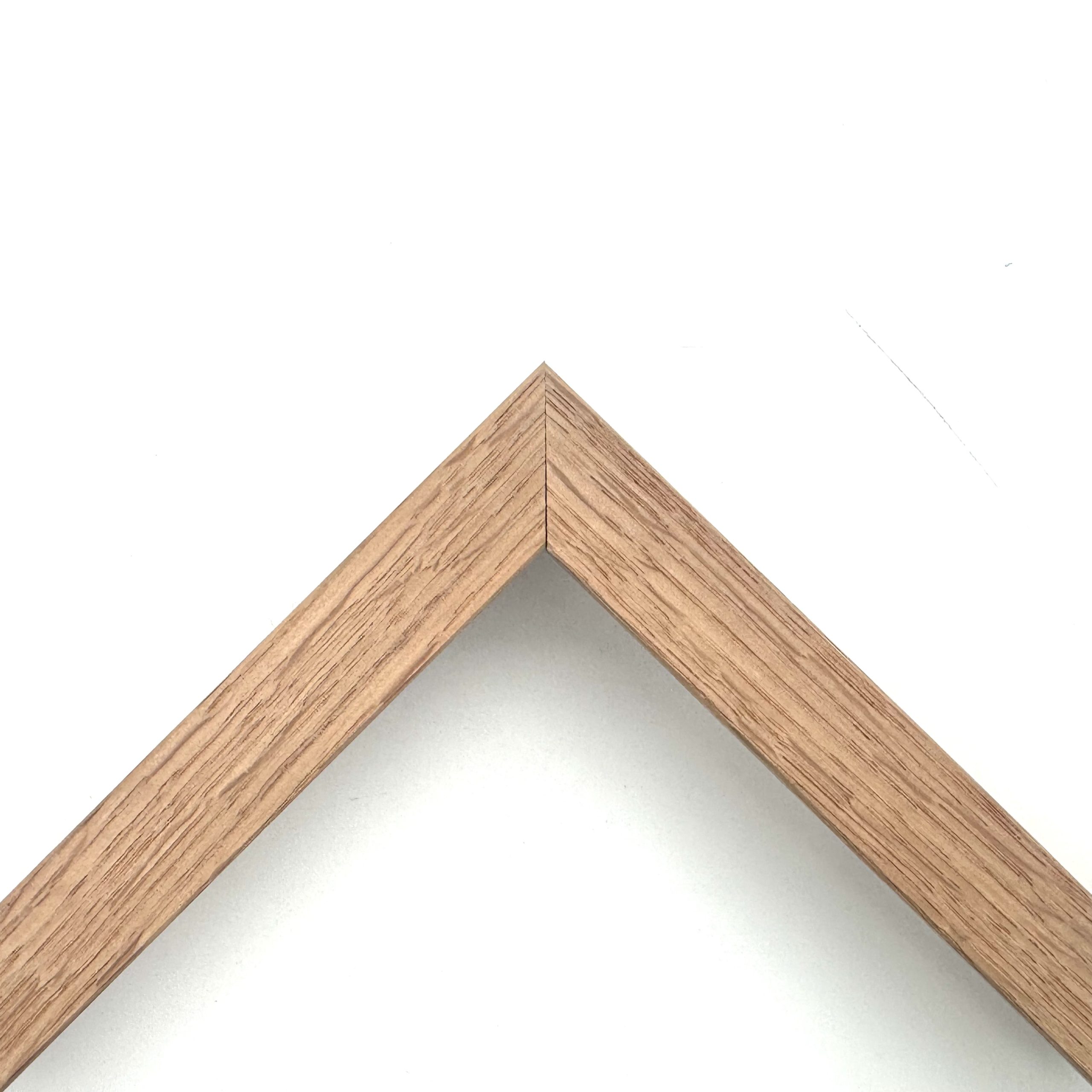 Cornice a cassetta grezzo rovere legno art. 2030OAK