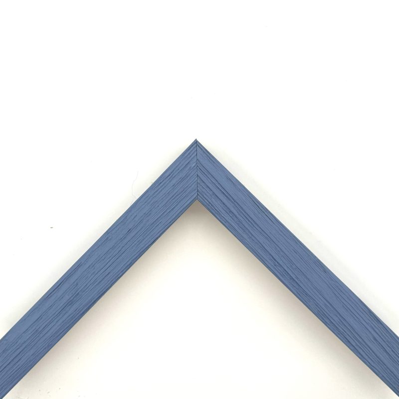 Blue coloured scratched box mouldings art. 2031AB816GR