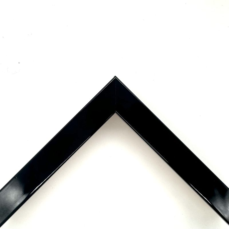 Cornice a cassetta laccato luc nero art. 2031F220