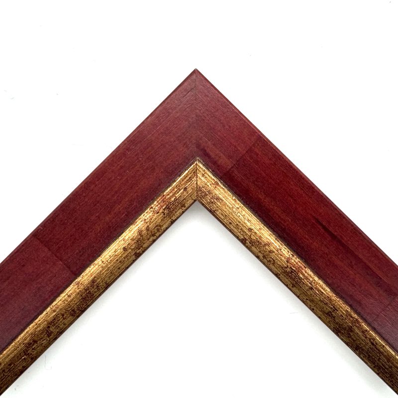 Cornice  pellicola  rosso-oro  art. 223RF603DLF7