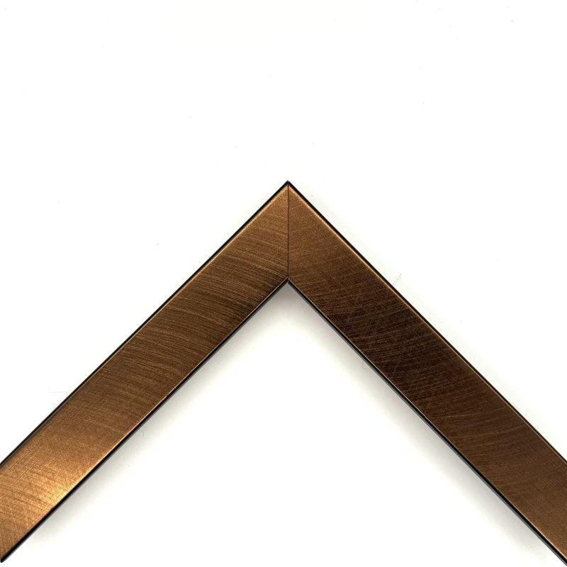 Cornice piatta pellicola bronzo art. 25152