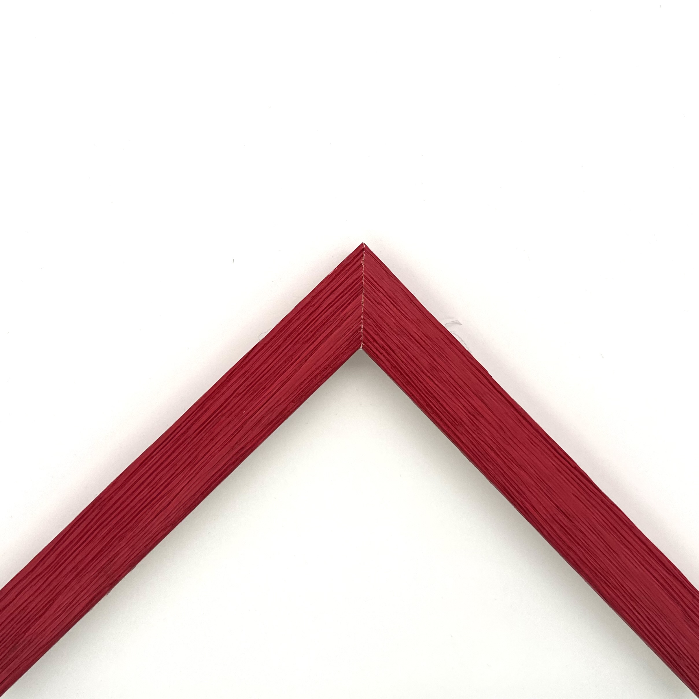 Cornice piatta colorato graffiata rosso art. 28AB309GR