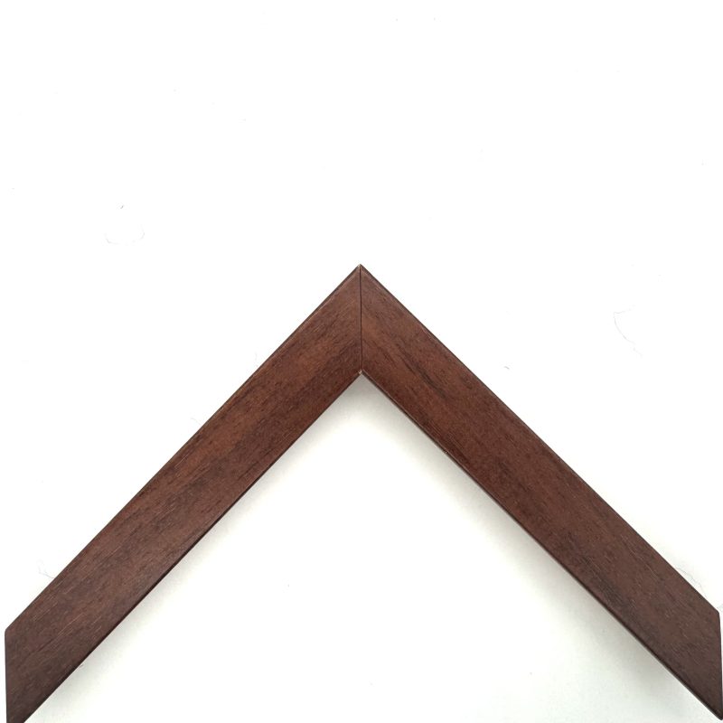 Cornice piatta colorato laccato opaco anilina noce art. 28AB753OP