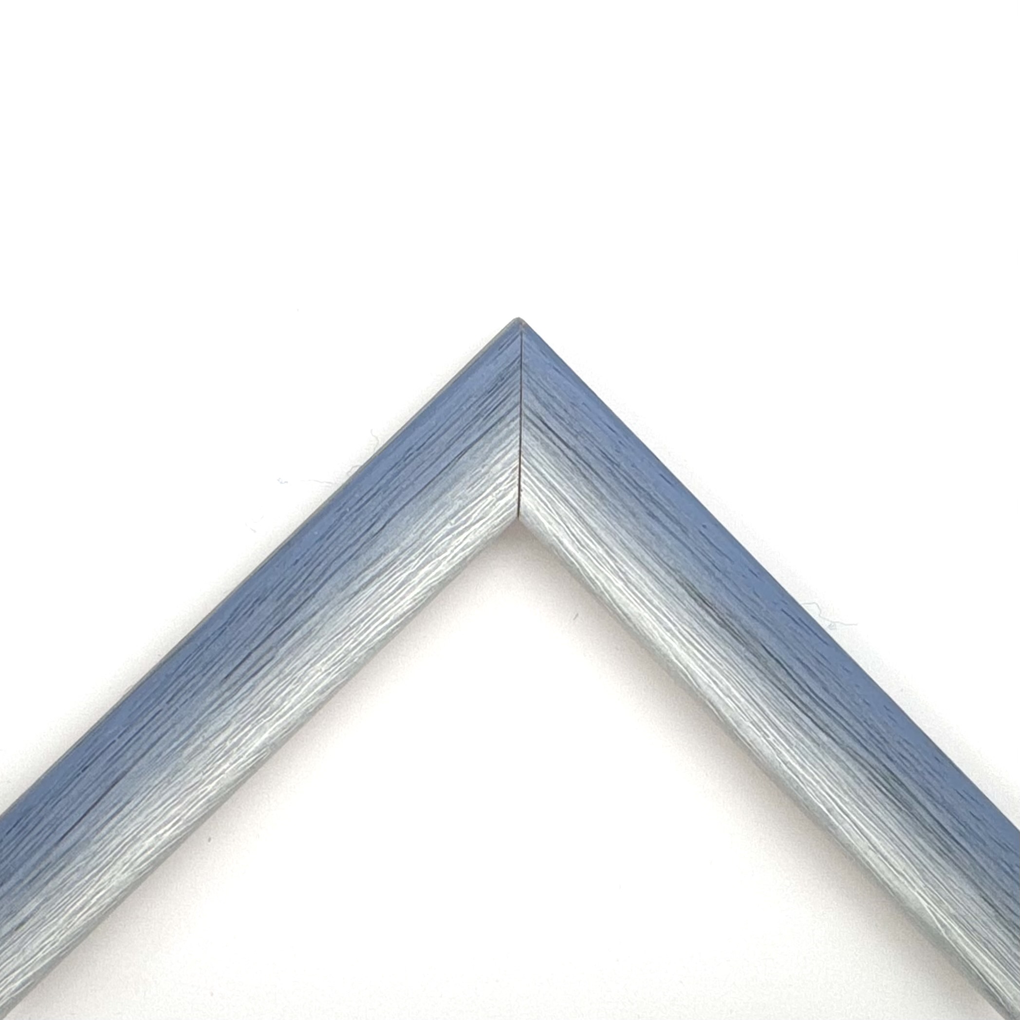 Cornice graffiata bicolore bianco-celeste art. 30RSAAWGR