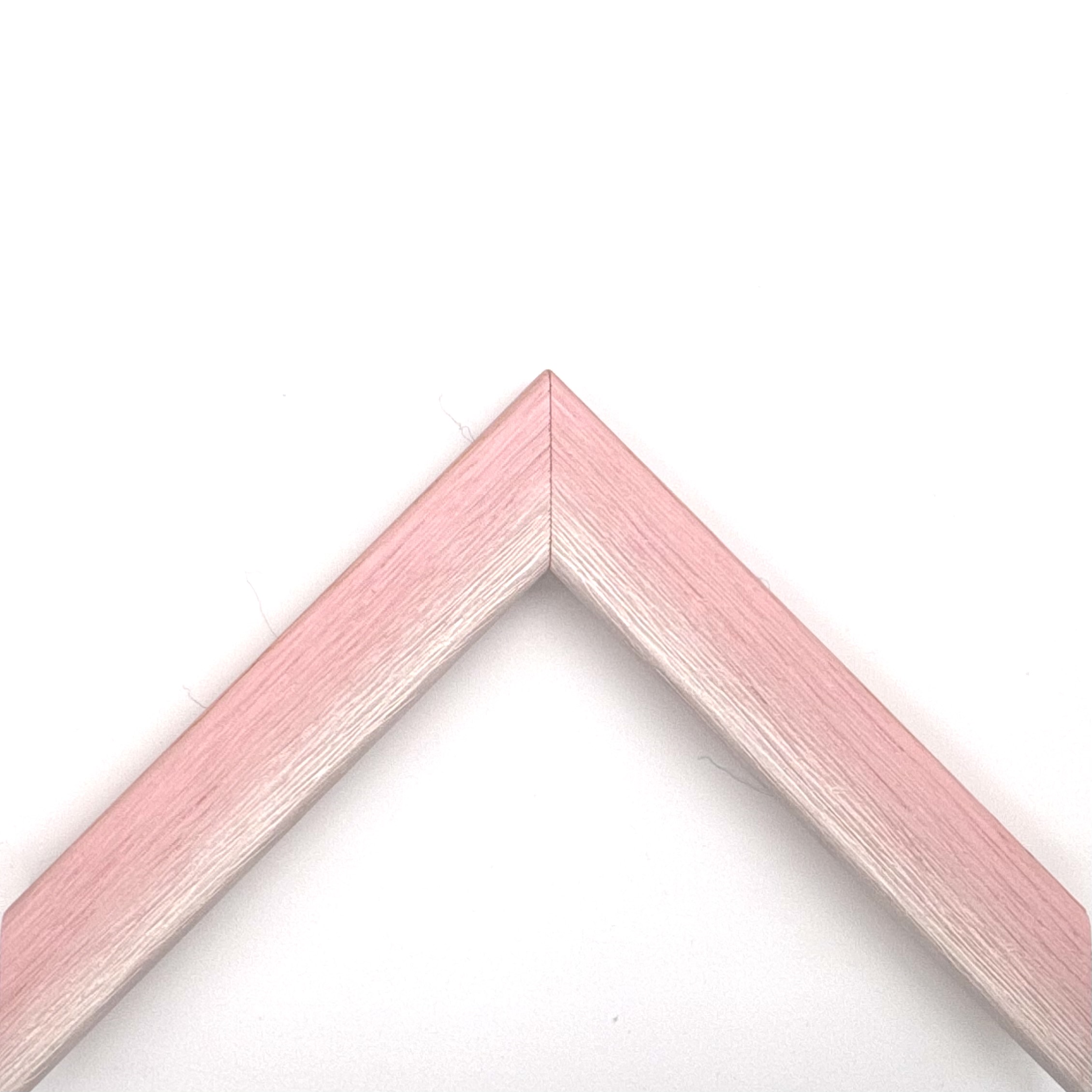 Cornice graffiata bicolore bianco-rosa art. 30RSARWGR