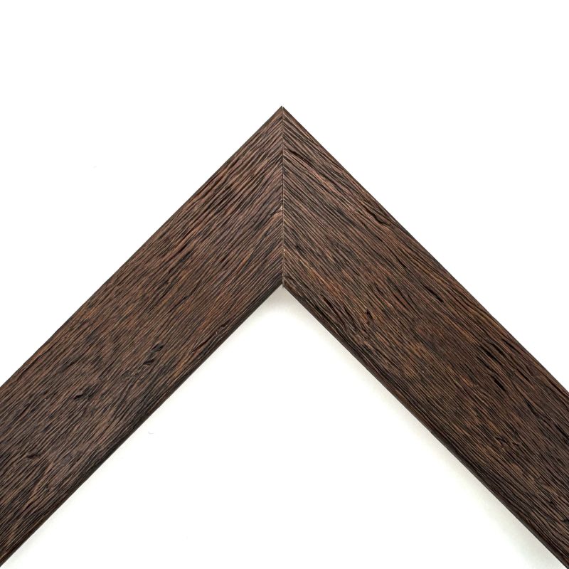 Cornice piatta graffiata noce art. 4015ST010PATGR