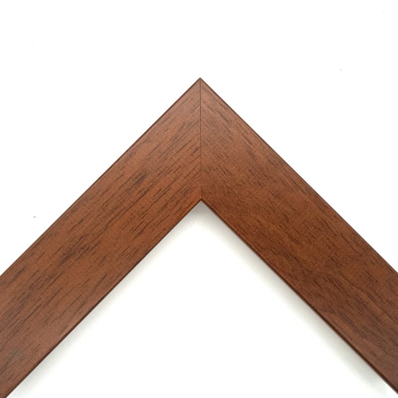 Cornice piatta  laccato opaco  noce  art. 40RB753OP