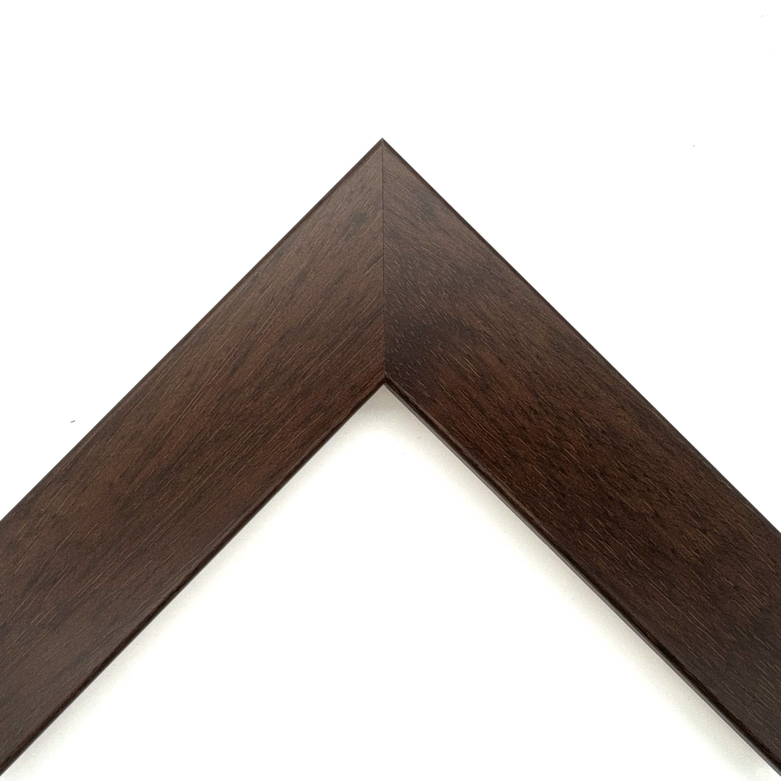 Cornice piatta laccato opaco noce art. 40RB754OP