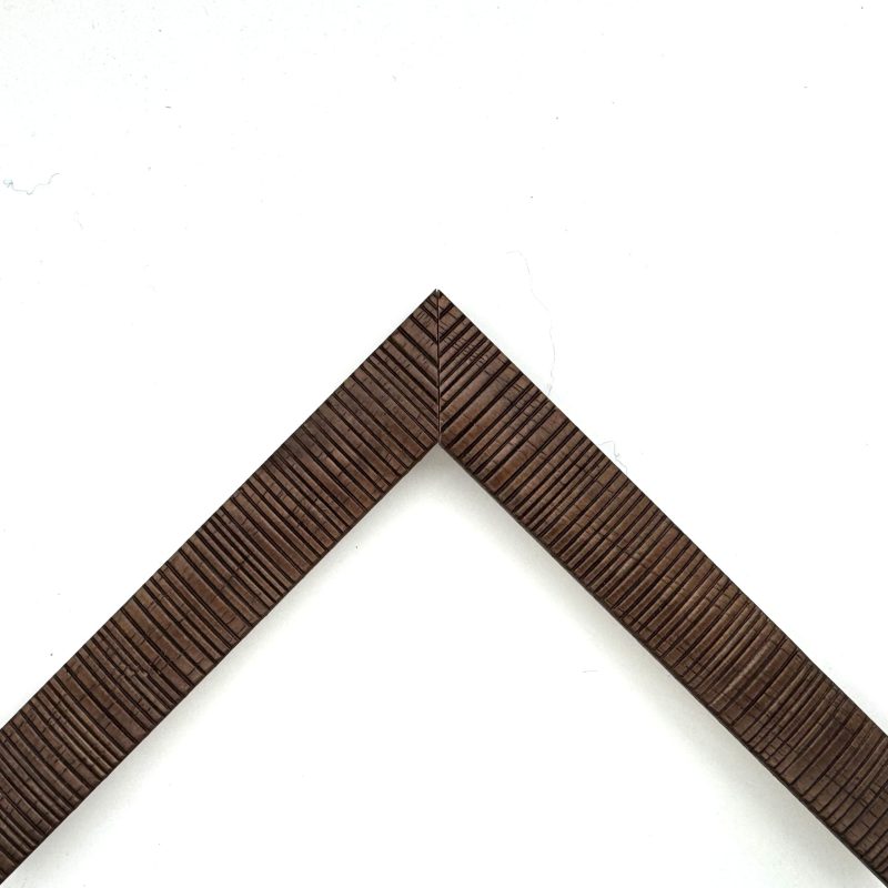 Cornice colorato poro aperto stampata marrone art. 427STAB016