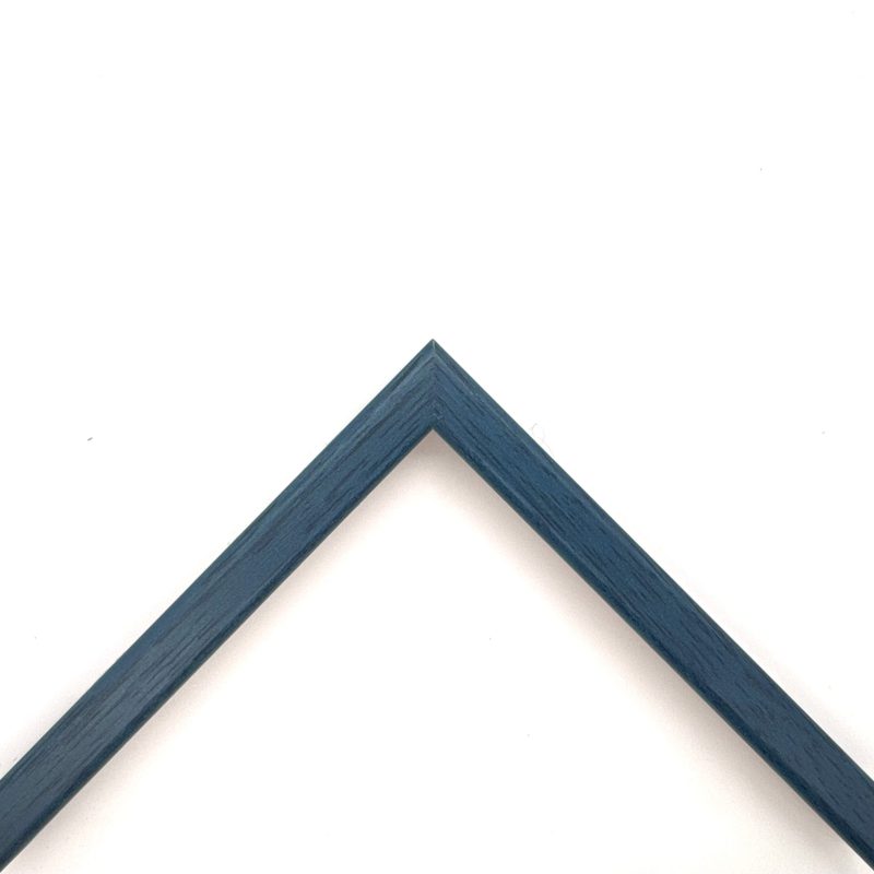 Cornice colorato laccato opaco  blu  art. 453A072OP