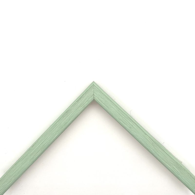 Cornice colorato graffiata  verde  art. 453AB813GR