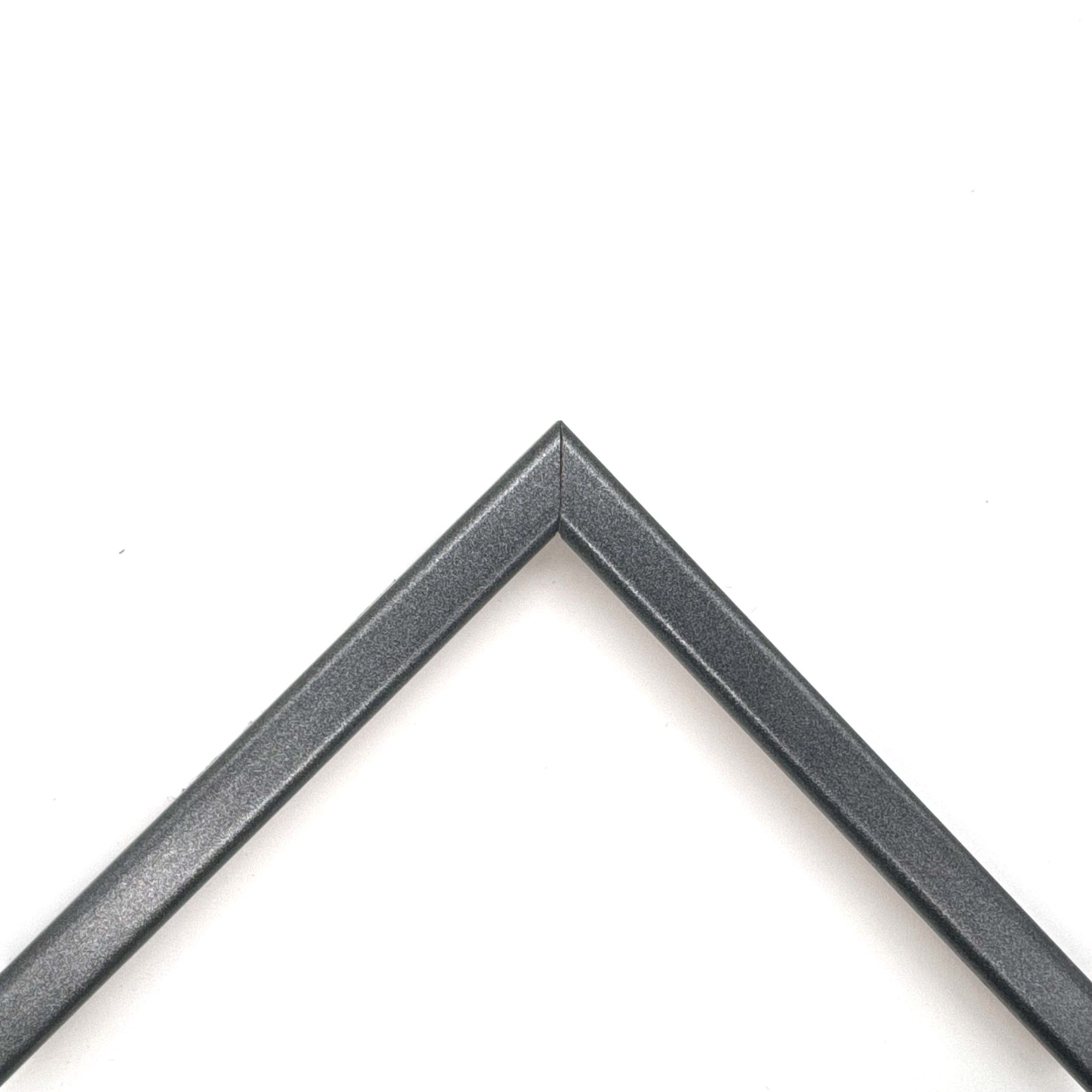 Cornice colorato laccato opaco grigio art. 453FDARKMETAL