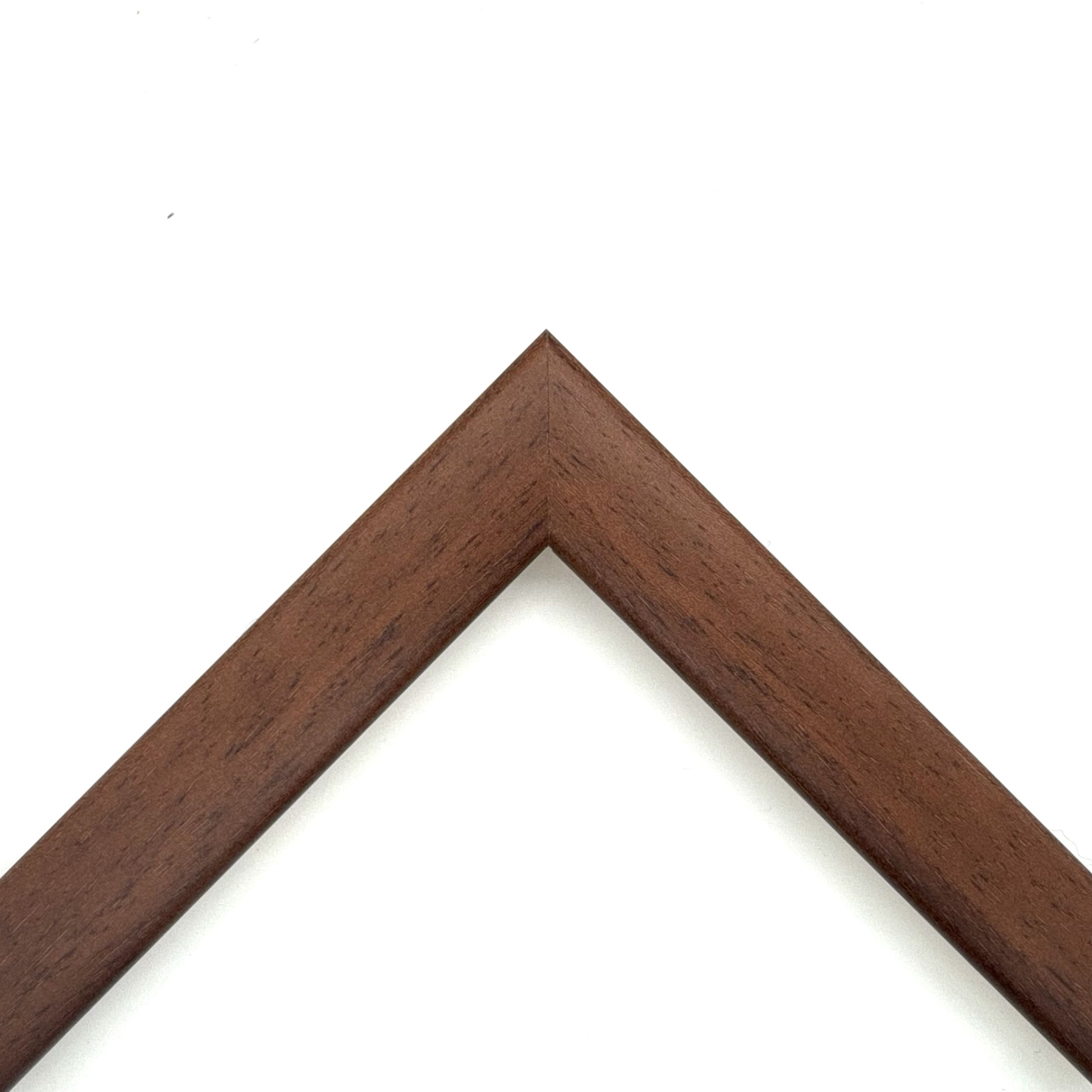 Brown coloured smooth finish matte lacquered mouldings art. 454602OP