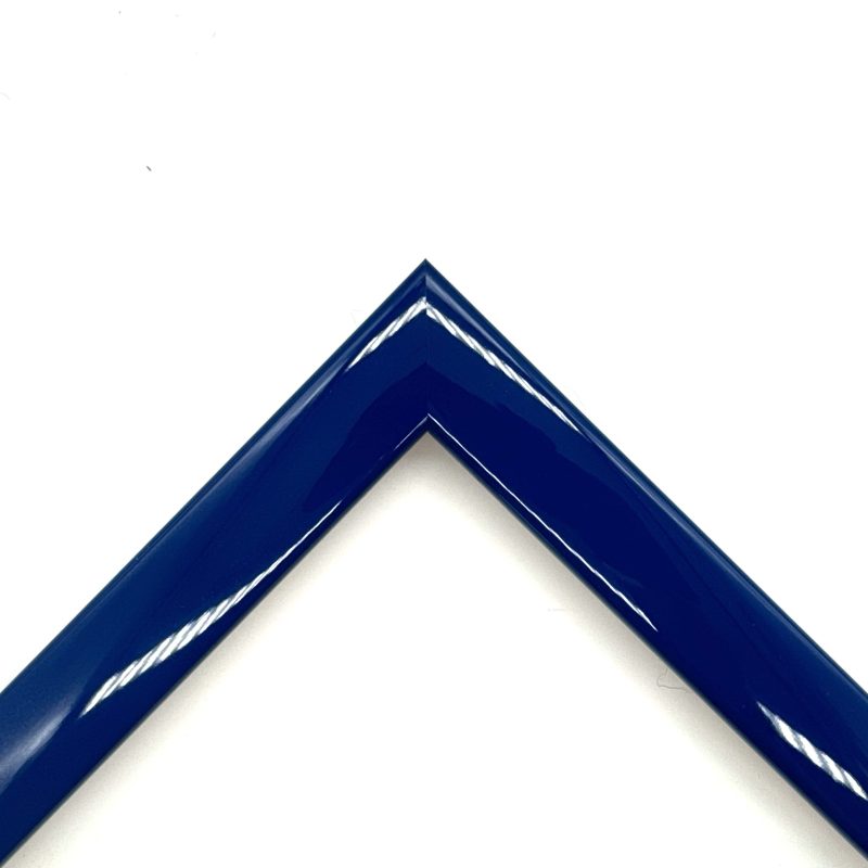 Blue coloured glossy mouldings art. 454F10040