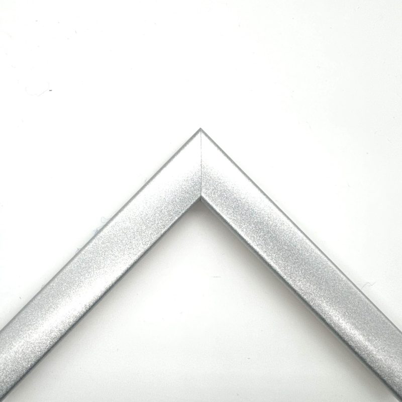 Cornice colorato laccato opaco anilina argento  art. 454FB684OP