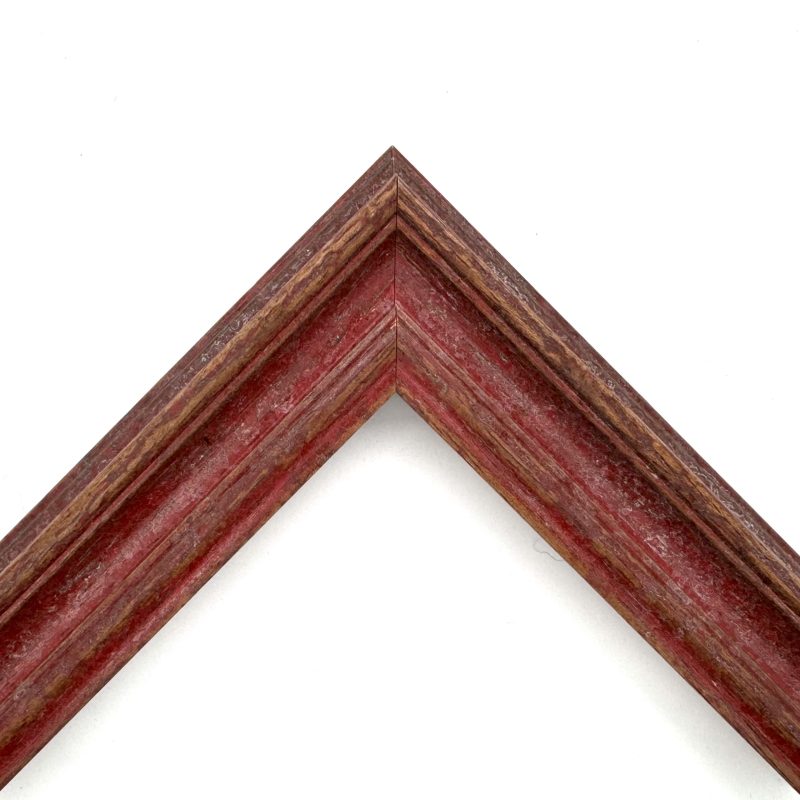 Cornice sagomata oro macchina rosso art. 52810233