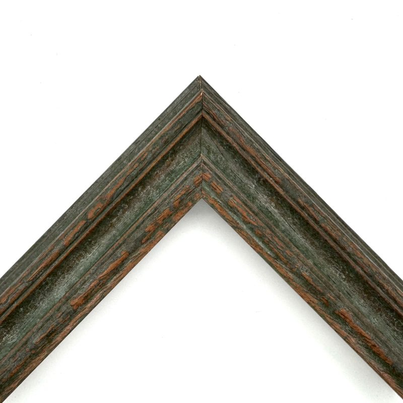 Cornice sagomata oro macchina verde art. 52810244