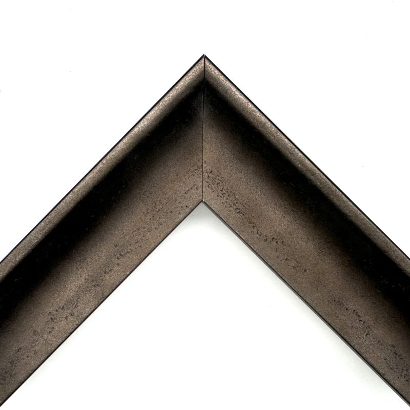 Cornice oro macchina lavorata grigio scuro art. 610000001