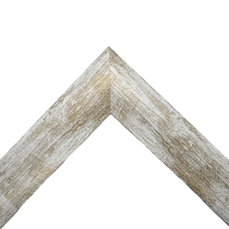 Cornice da tela pellicola bianco-oro art. 93R3MAB050B778