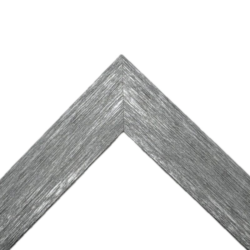 Cornice da tela graffiata colorato argento art. 93R3MAB684GR