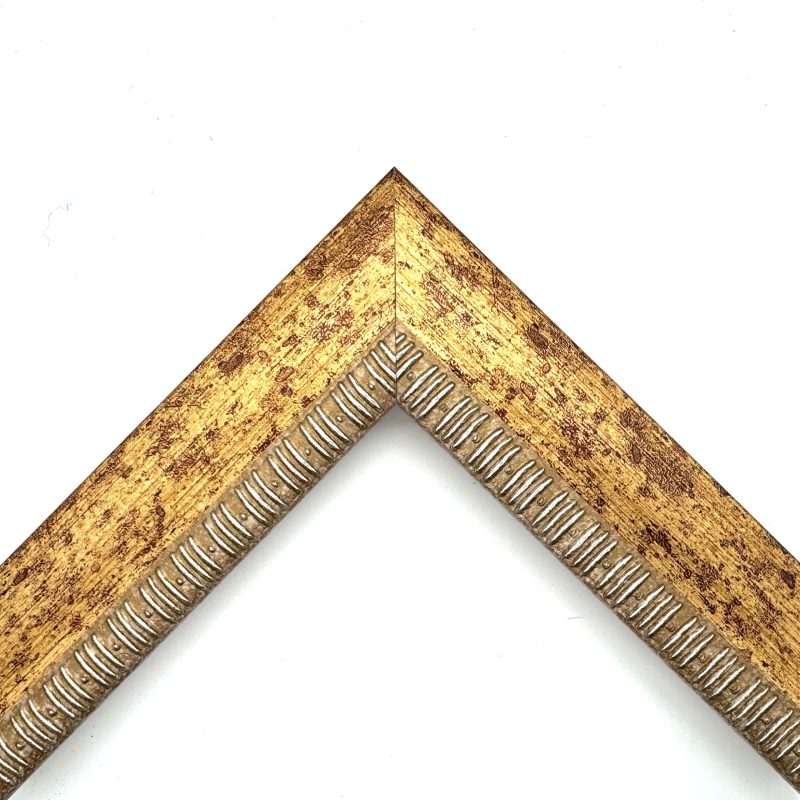 Gold brushed films mouldings art. 93R6FP2GOFF