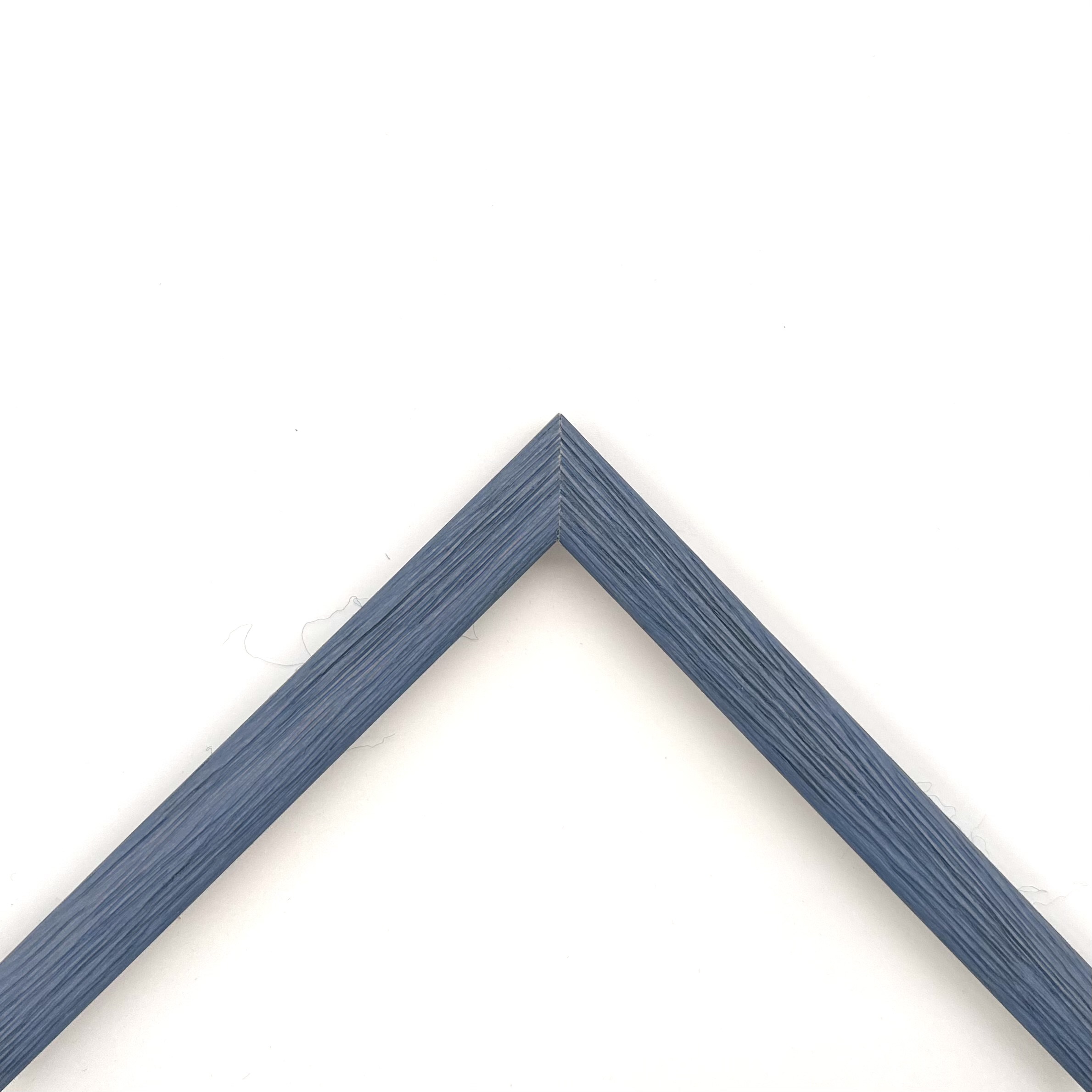 Cornice graffiata colorato celeste art. TONDAB197GR