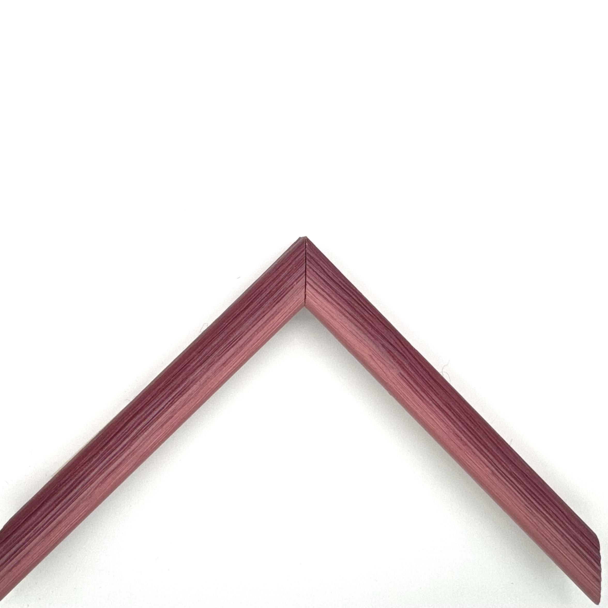 Cornice graffiata colorato rosso art. TONDARRGR