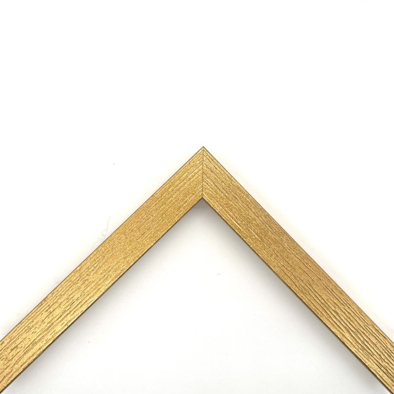 Cornice piatta colorato poro aperto stampato oro art. 1318ST40AB771