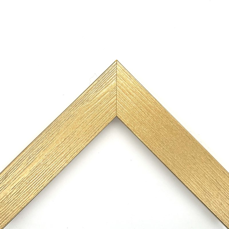 Cornice piatta colorato poro aperto stampato oro art. 1335ST40AB771