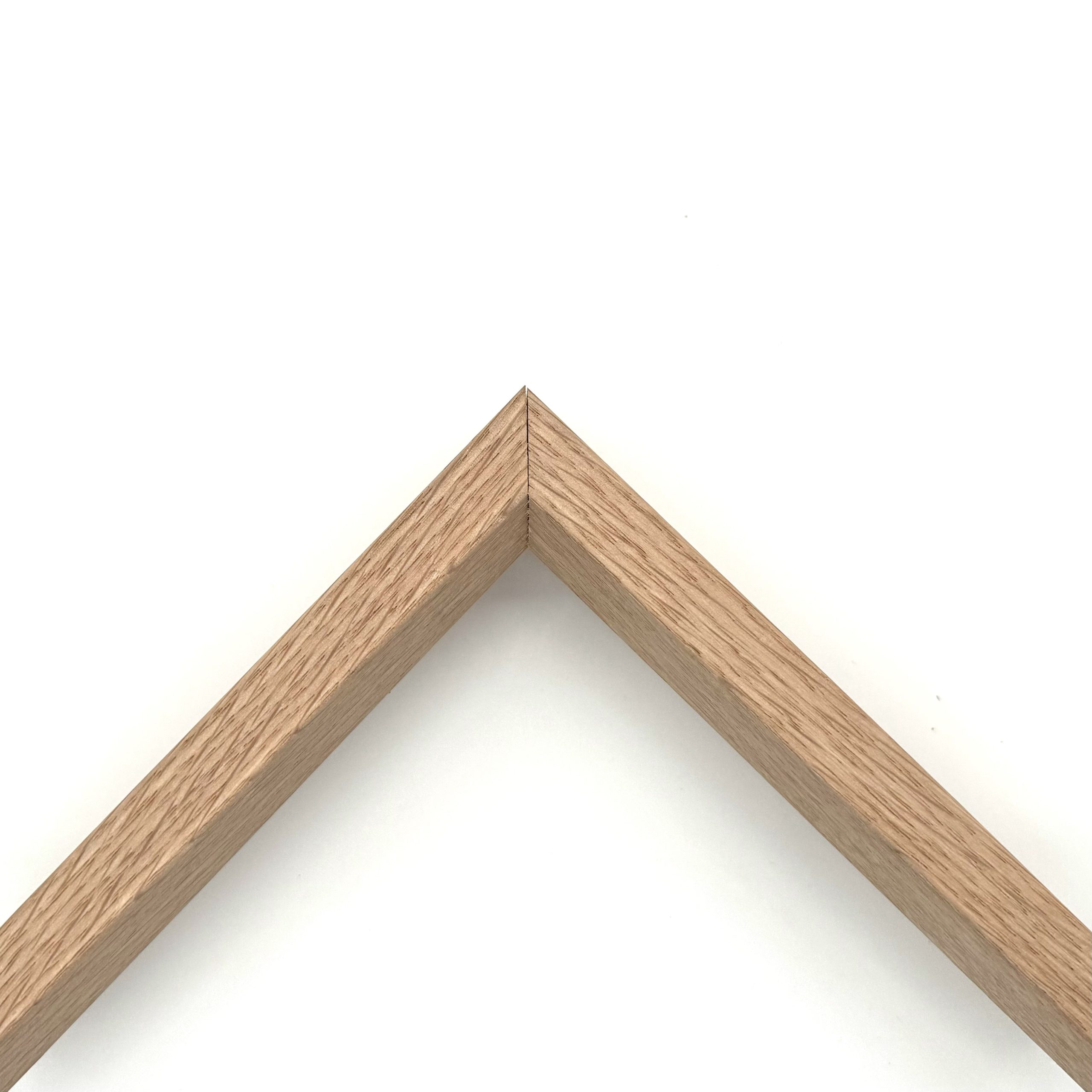 Cornice a cassetta grezzo rovere legno art. 2035OAK