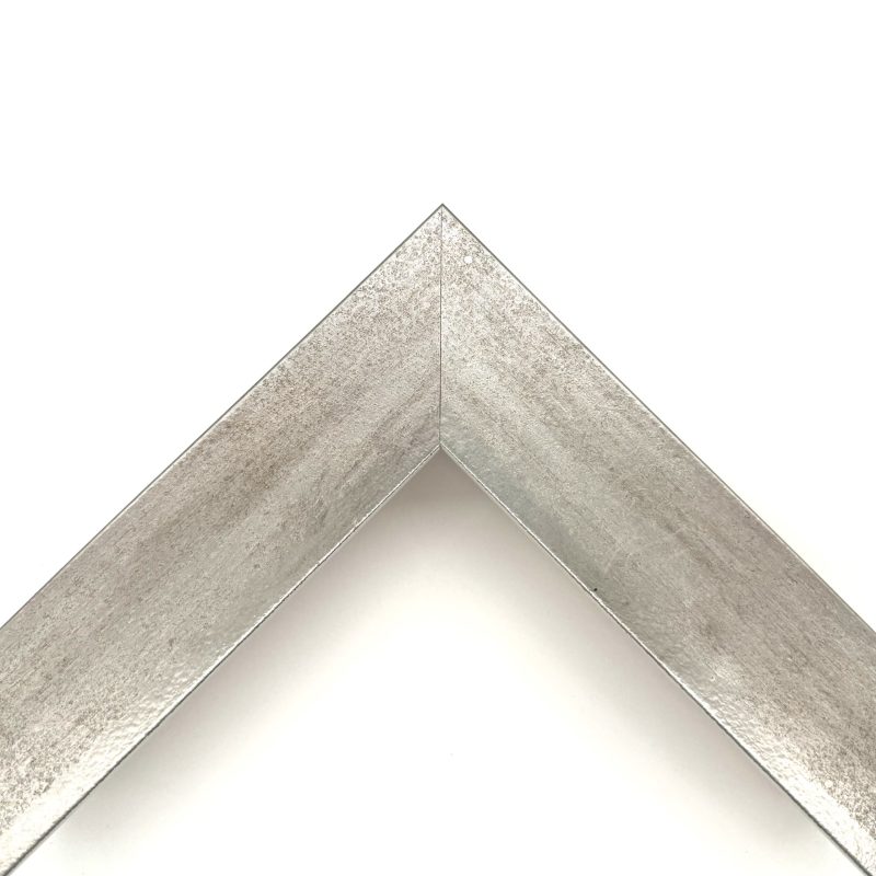 Cornice a cubotto pellicola lavorata argento art. 4032004