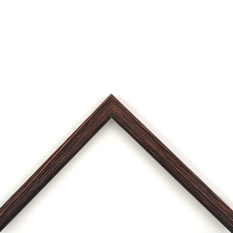 Cornice colorato graffiata  noce  art. 453A978GR