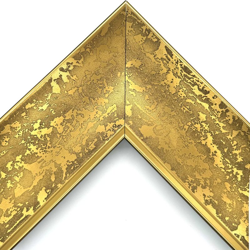 Cornice  pellicola lavorata oro  art. 568M003