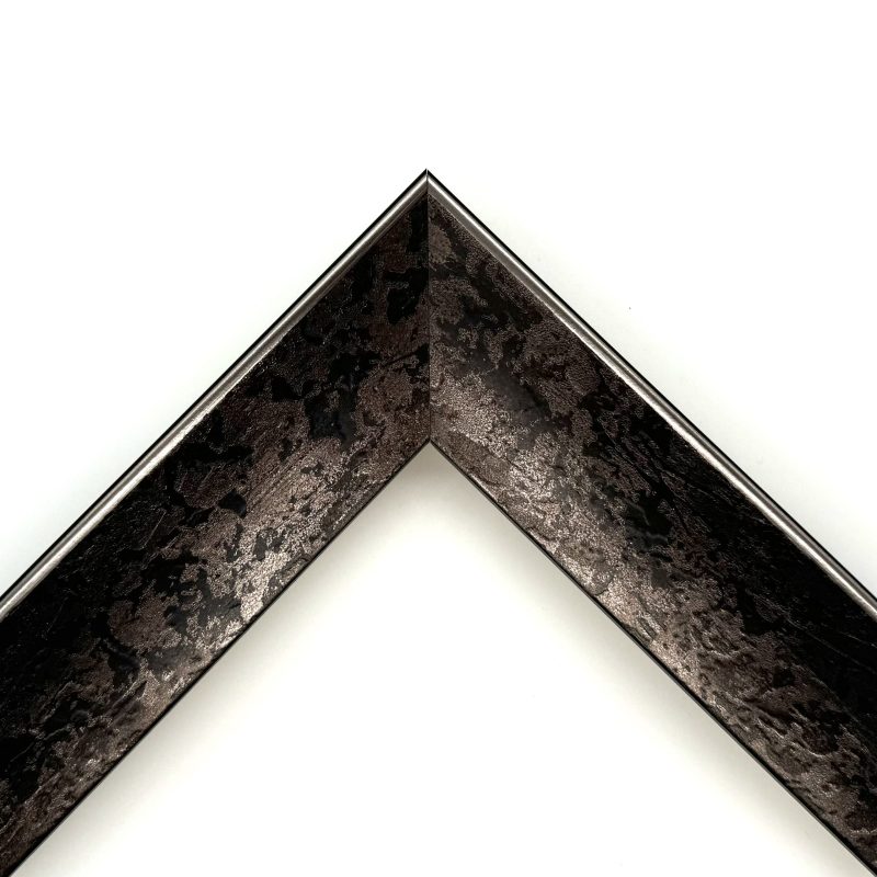 Cornice pellicola lavorata grigio art. 568MRA004