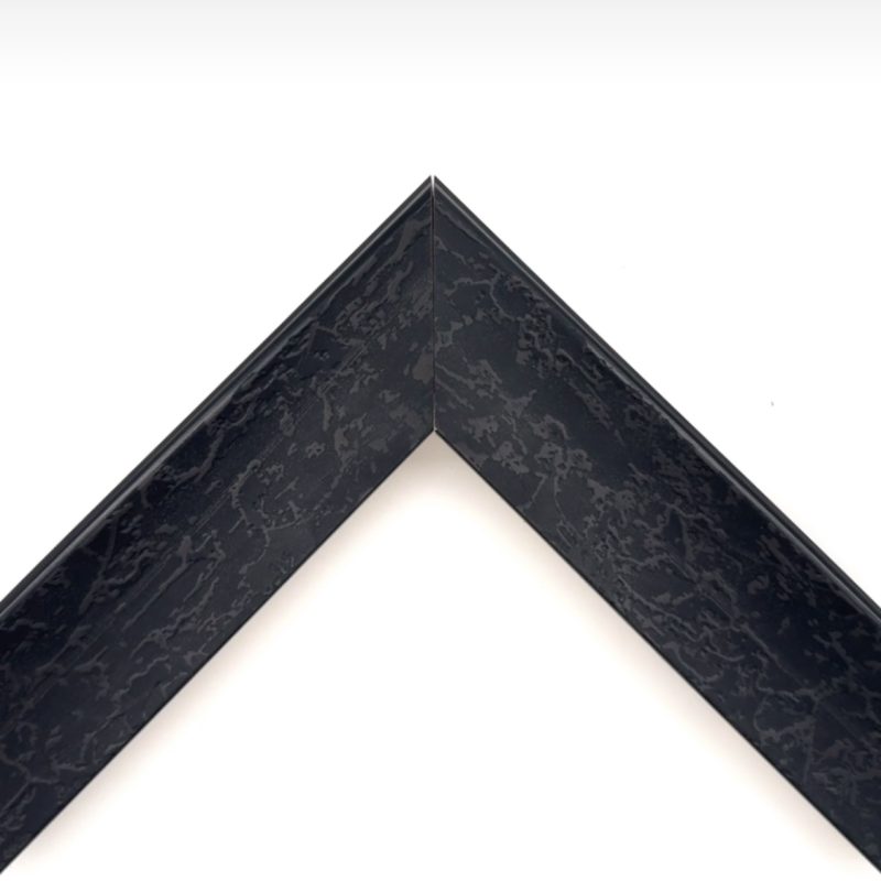 Black embossed films mouldings art. 568MRA005