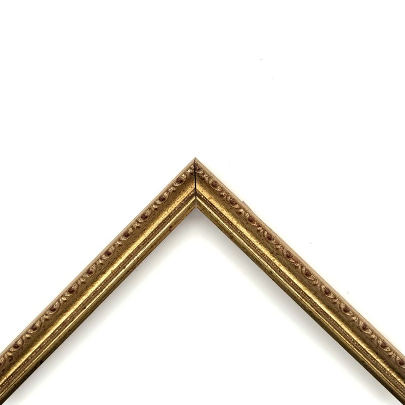 Cornice  oro foglia pastellate oro  art. 649OF1