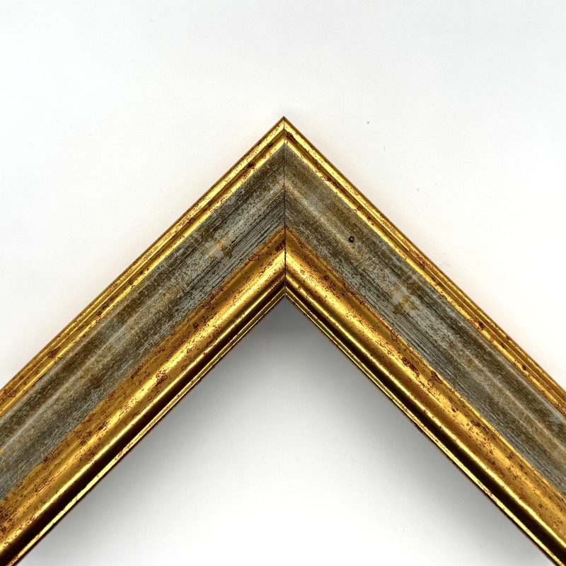 Cornice da tela pellicola avorio-oro art. 651FAVH