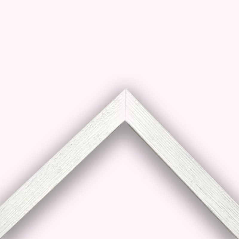 Cornice piatta poro aperto stampato bianco art. 1318ST40AB050K