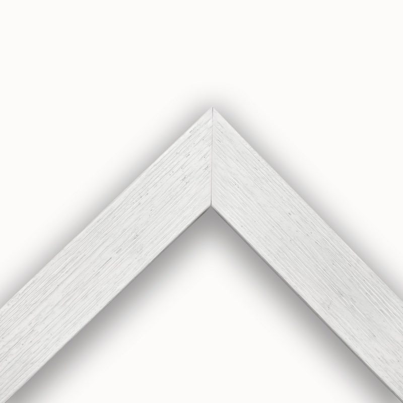 Cornice piatta poro aperto stampato bianco art. 1335ST40AB050K