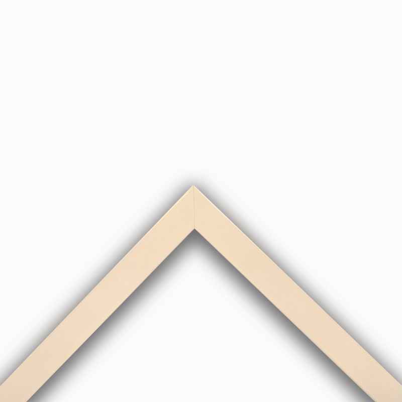 Cornice a cubotto colorato laccato opaco avorio art. 1515FB195OP