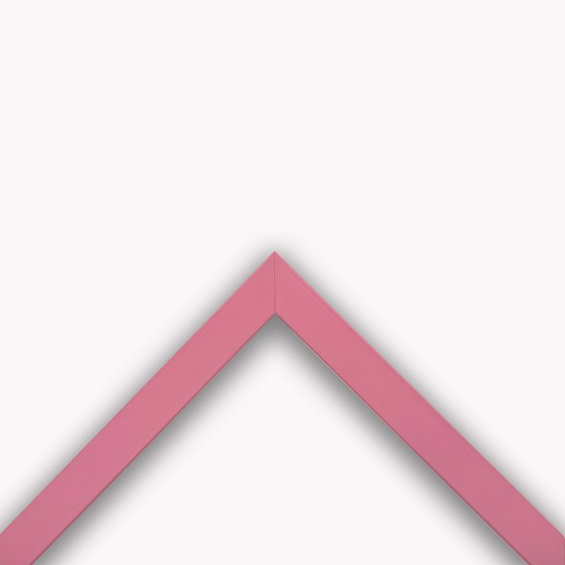 Cornice a cubotto colorato laccato opaco rosa art. 1515FB803OP